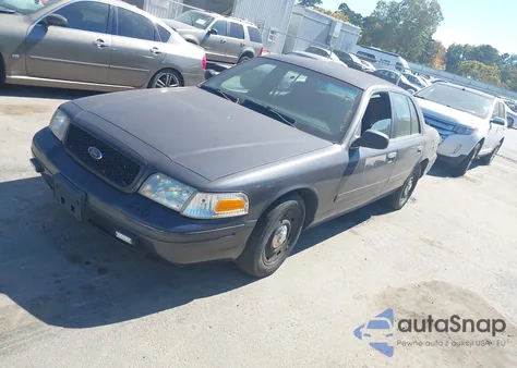2004 Ford Crown Victoria Police из США, поврежденный, VIN 2FAHP71W54X126832